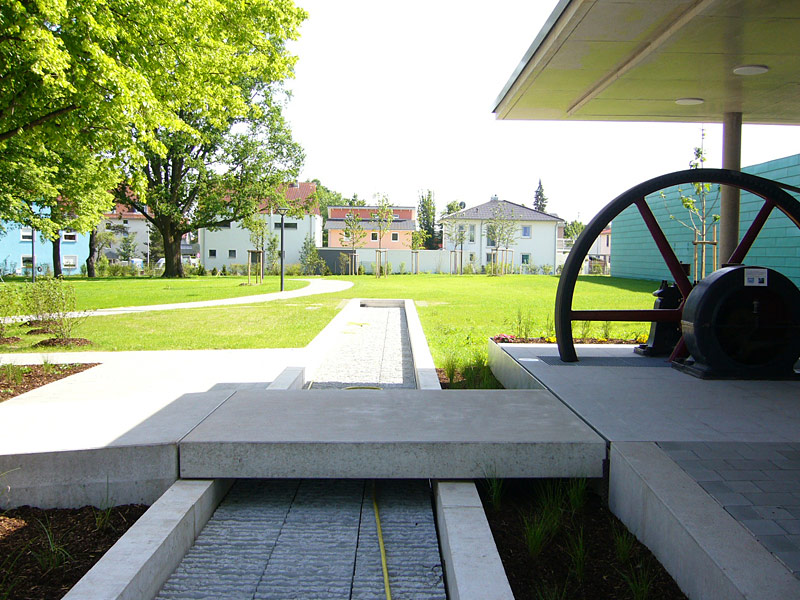 Eingangsbereich Schwabacher Museumspark Stadtmuseum