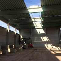 Werk- und Substrathalle Innenansicht