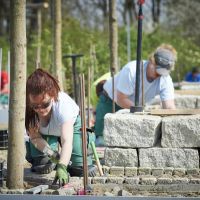 BayernCup Bayreuth   Natursteinmauer