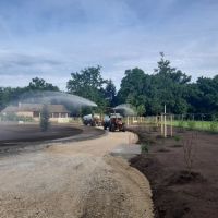Züricher Park Nürnberg - Bewässerung