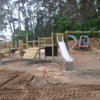 Hofstetten Baustelle Spielplatz